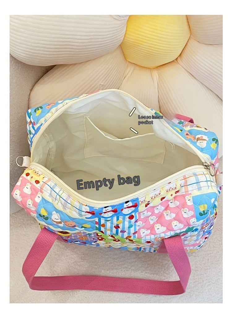 Women’s Paisley Crossbody Bag – One-Shoulder Portable Handbag