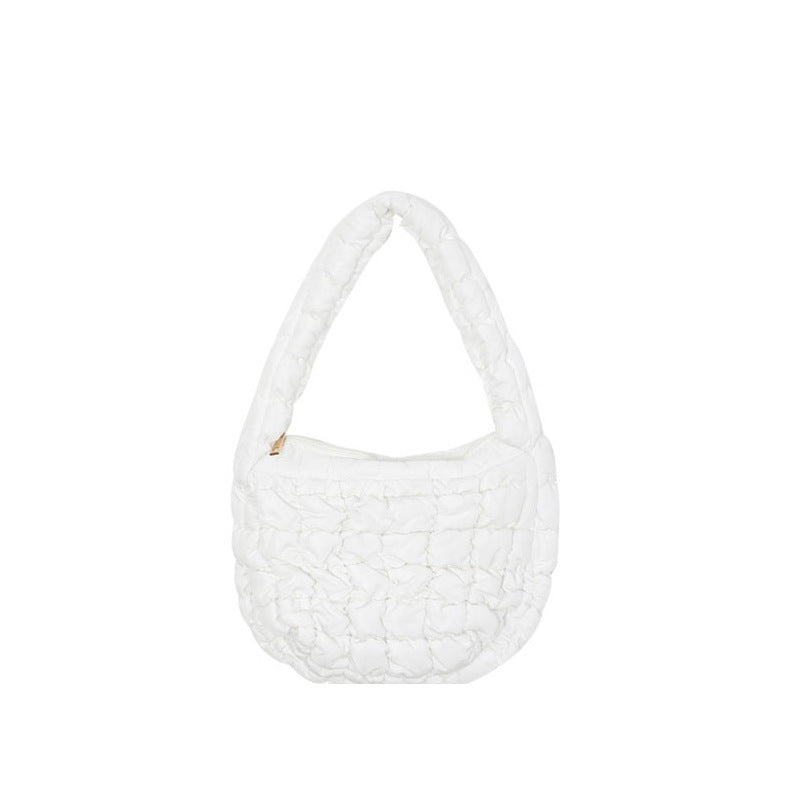Women’s Fashion Cloud Bag | Soft Down Large Capacity Portable Shoulder Purse