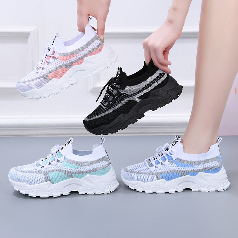 Women's Outdoor Platform Sneakers | Fashion Casual Lightweight Shoes