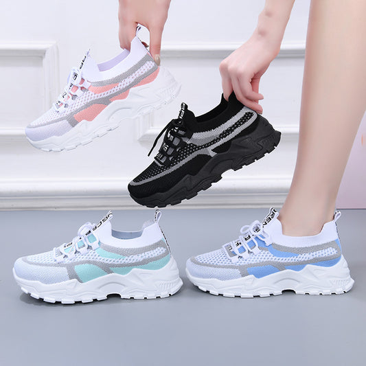 Women's Outdoor Platform Sneakers | Fashion Casual Lightweight Shoes