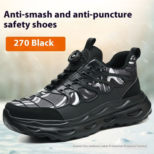 Men’s Safety Shoes – Anti-Smashing, Puncture-Resistant Work Sneakers