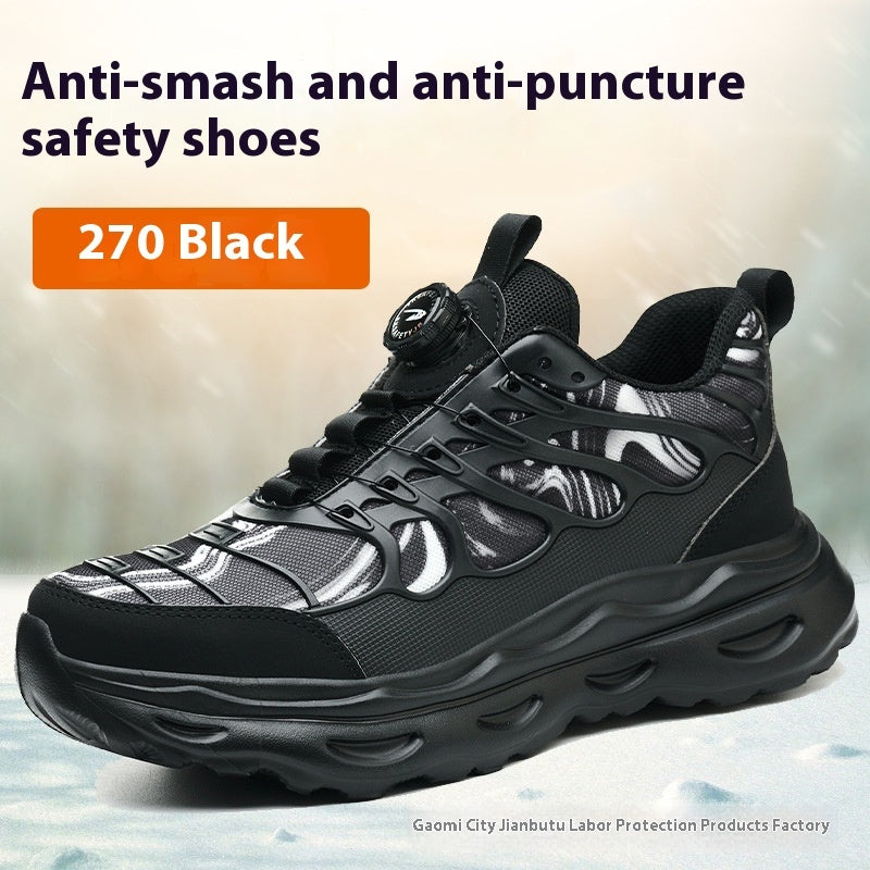 Men’s Safety Shoes – Anti-Smashing, Puncture-Resistant Work Sneakers