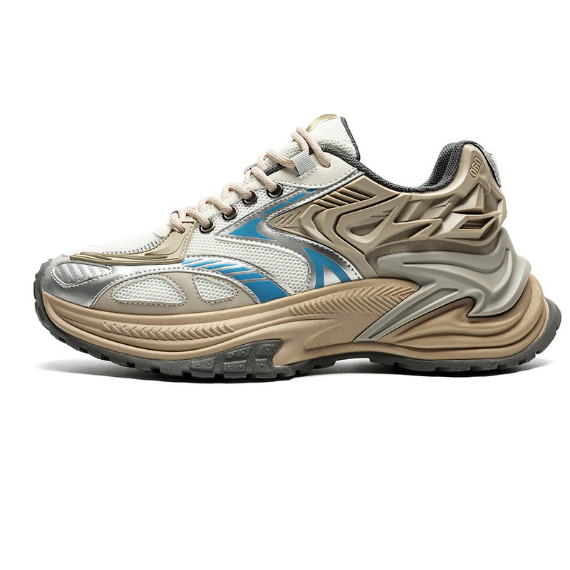 Men’s Casual Jogging Shoes – Retro Breathable Sports Sneakers