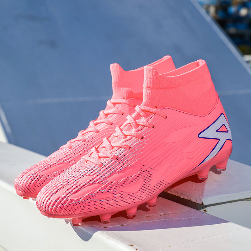 Men’s High-Top Turf Soccer Shoes – Plus Size Available