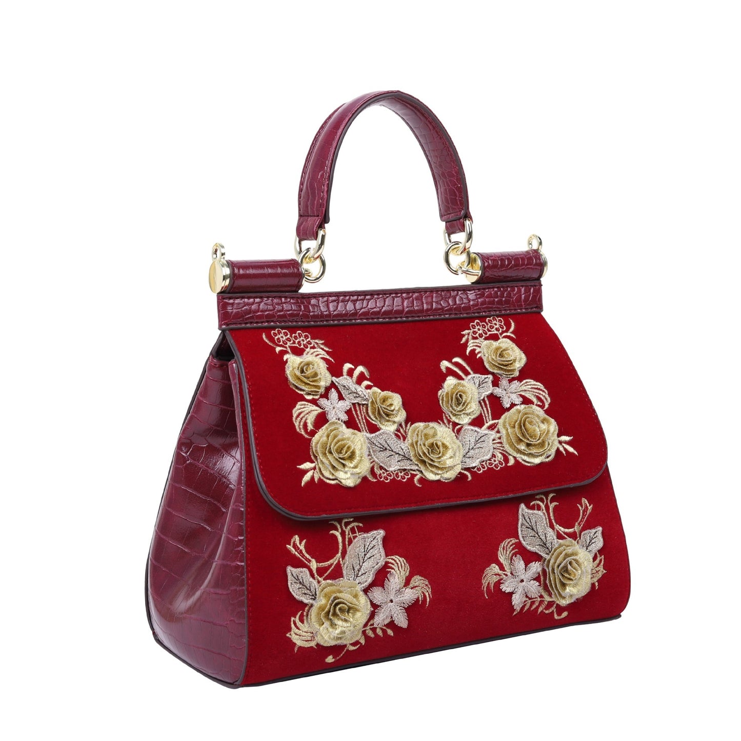 Women’s Designer Flower Handbag – Unique Style Ladies Bag