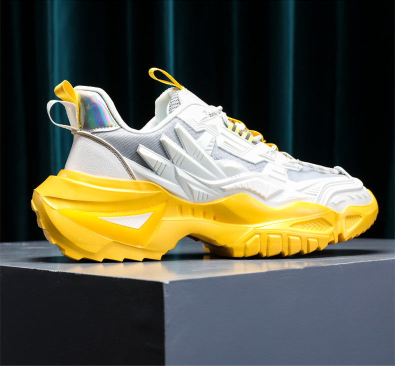 Men’s Casual Mech Dad Sneakers – Fashionable Streetwear Shoes