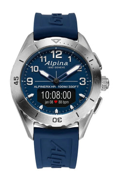 alpina alpinerx alive titanium men's watch