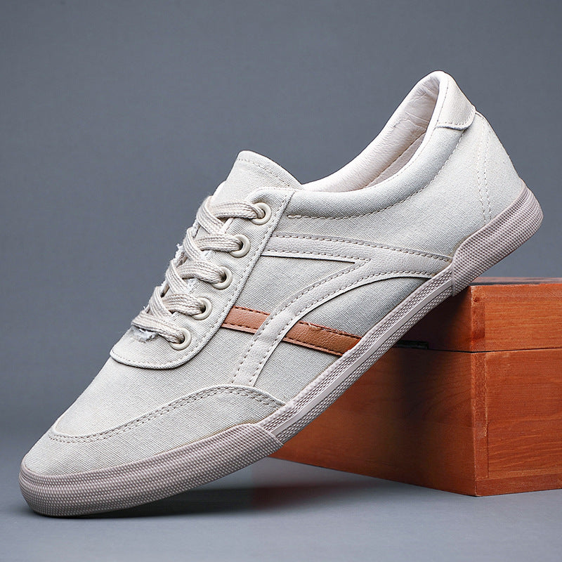 Men’s Casual Canvas Sneakers – Lightweight Breathable Summer Shoes