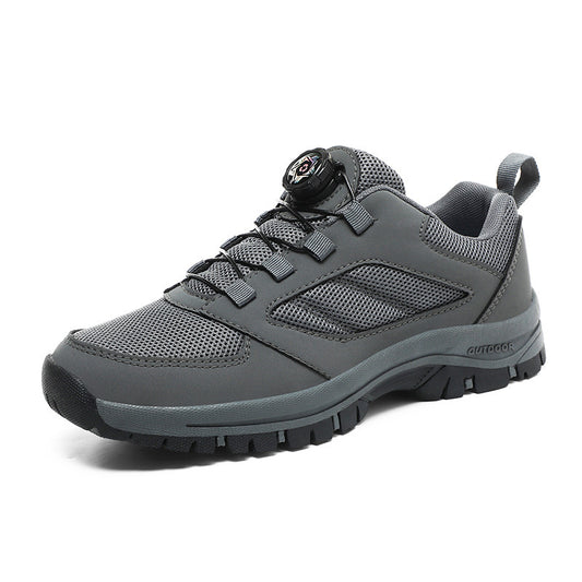Men’s Extra Large Black Work Training Shoes – Breathable Design