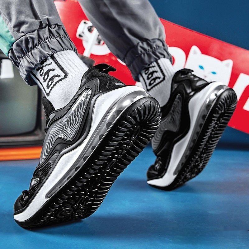 Men’s Air Cushion Walking Shoes – Breathable Summer Design