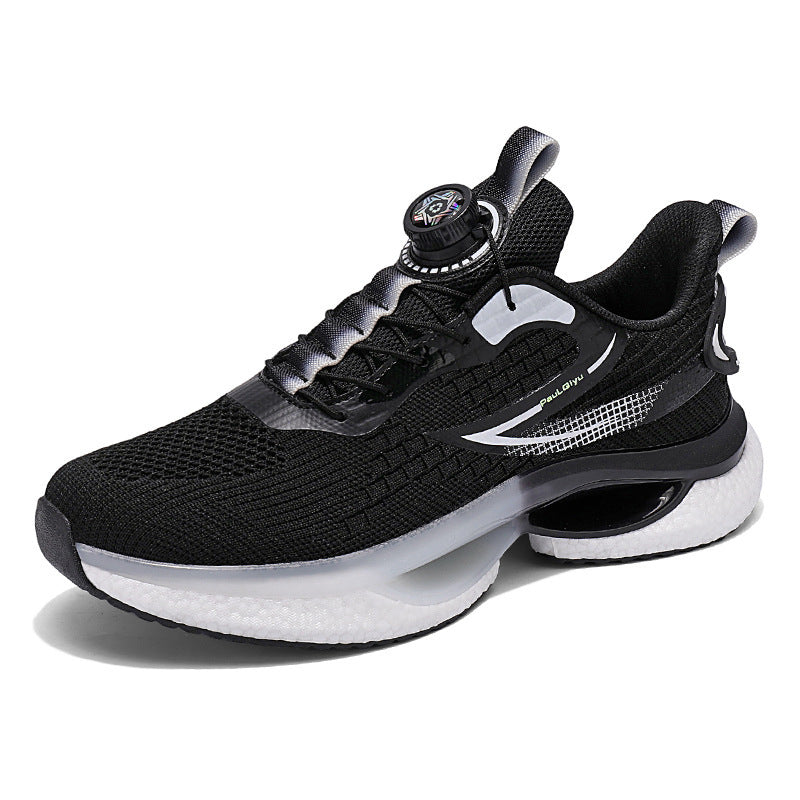 Adjustable Rotating Button Sports Shoes – Teen Running Sneakers