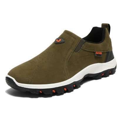 Men’s Frosted Outdoor Shoes – Casual Mountaineering & Hiking Style