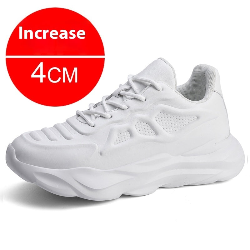 Men’s Breathable Summer Sneakers – Invisible Height-Increasing 8CM Clunky Shoes