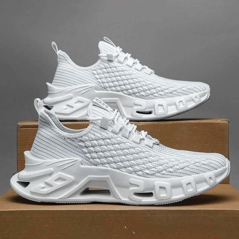 Men’s Plus Size Blade Running Shoes – Breathable Mesh, Fashion Sports Style