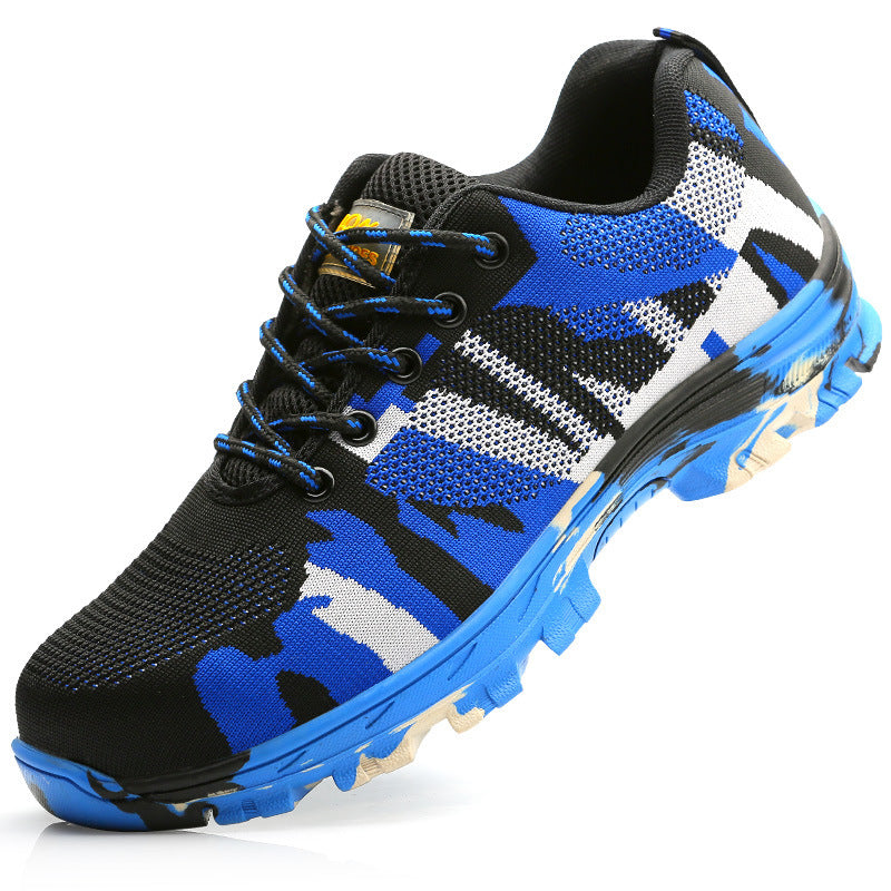 Men’s Breathable Labor Protection Shoes – Autumn & Winter Work Footwear