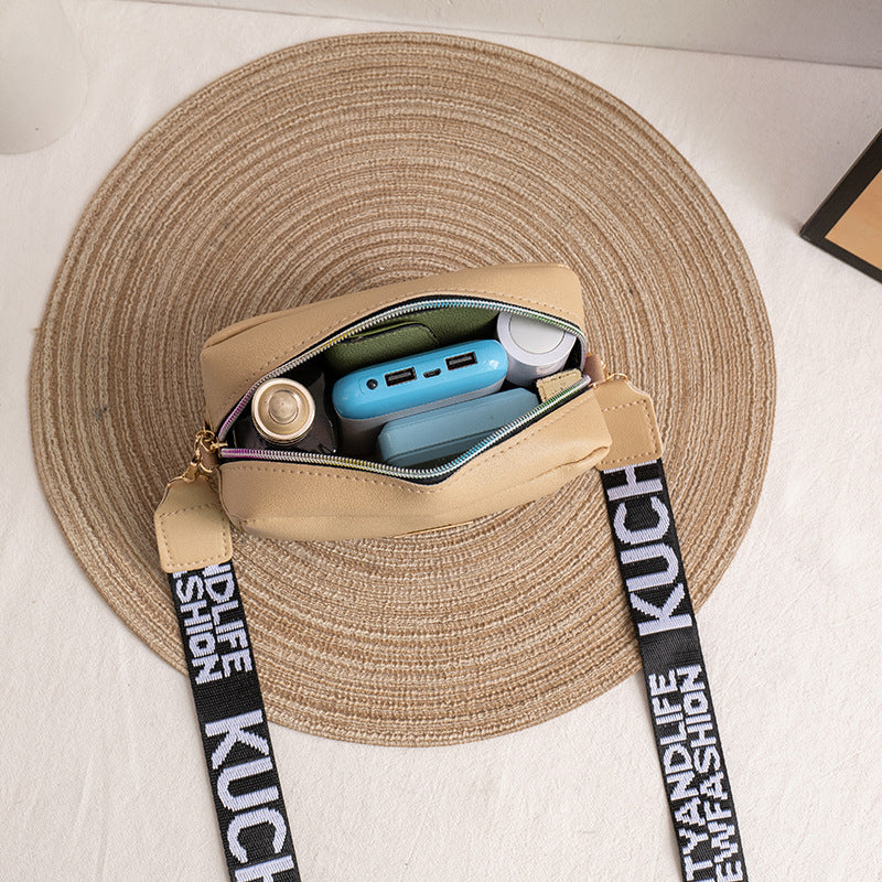 Women’s Minimalist Shoulder Bag – Simple Small Square Purse