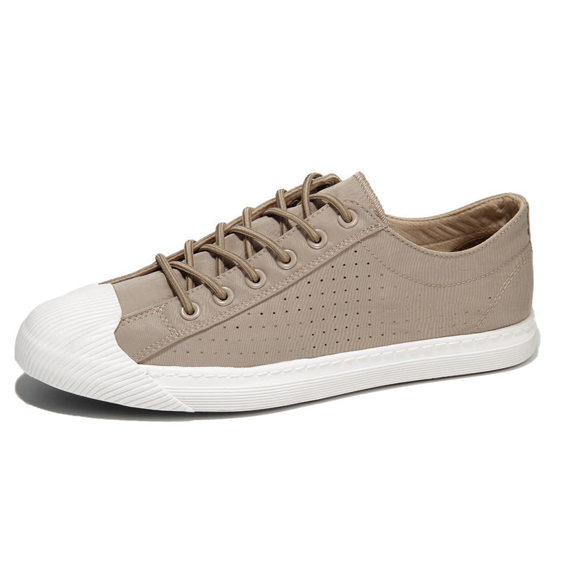 Men’s Summer Slip-On Canvas Shoes – Breathable, Soft Low-Top Sneakers