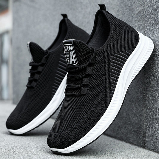 Men’s Breathable Mesh Sneakers – Casual, Trendy & All-match Shoes
