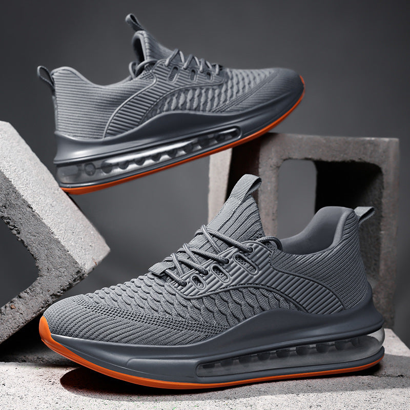 Men’s Breathable Cushion Sneakers – Lightweight Summer Running Shoes