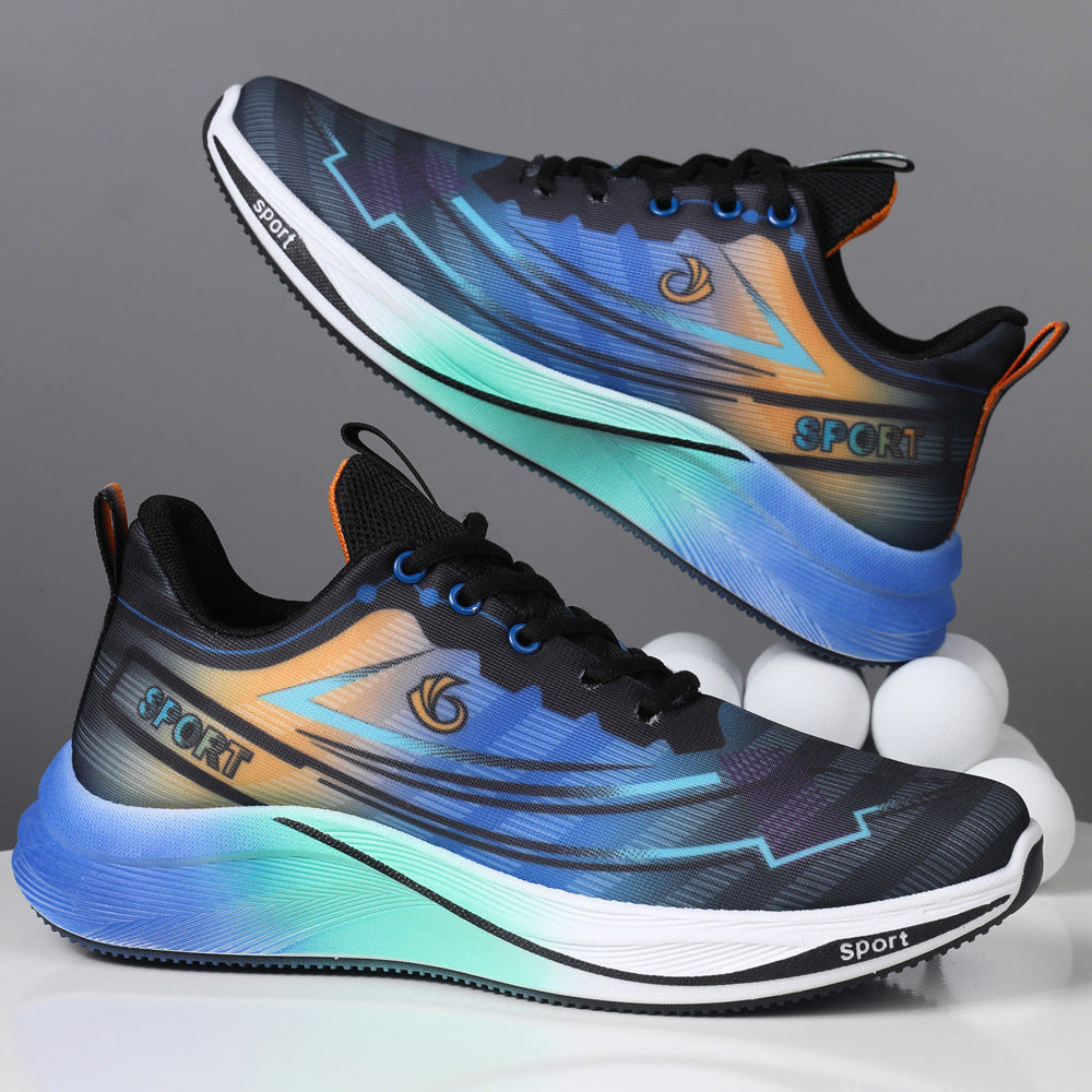 Men’s Mesh Running Shoes – Lightweight, Comfortable & Breathable Trendy Casual Sneakers