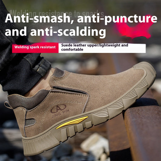 Men's Protective Shoes With Puncture Resistance