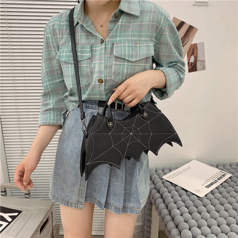 Women’s Halloween Bag – Spider Web Batgirl Messenger Crossbody