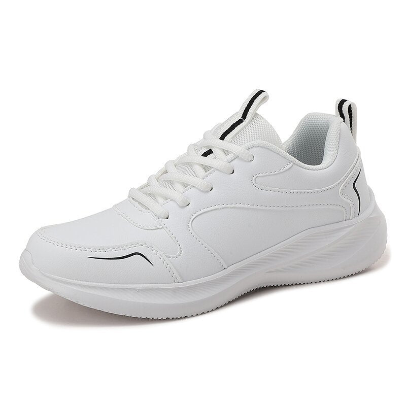 Women's Casual Waterproof Sneakers | Soft Bottom Comfortable Leather Design