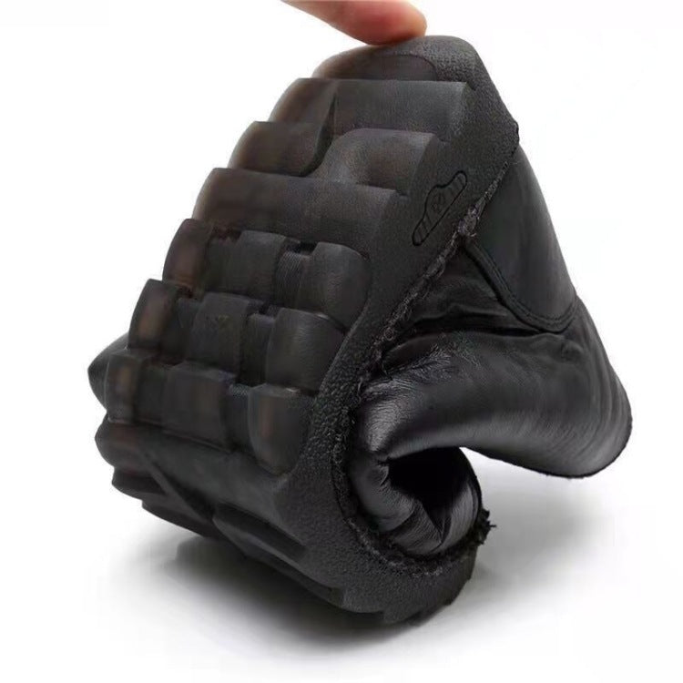 Winter New Cotton Shoes Women Plus Velvet Anti-skid To Keep Warm