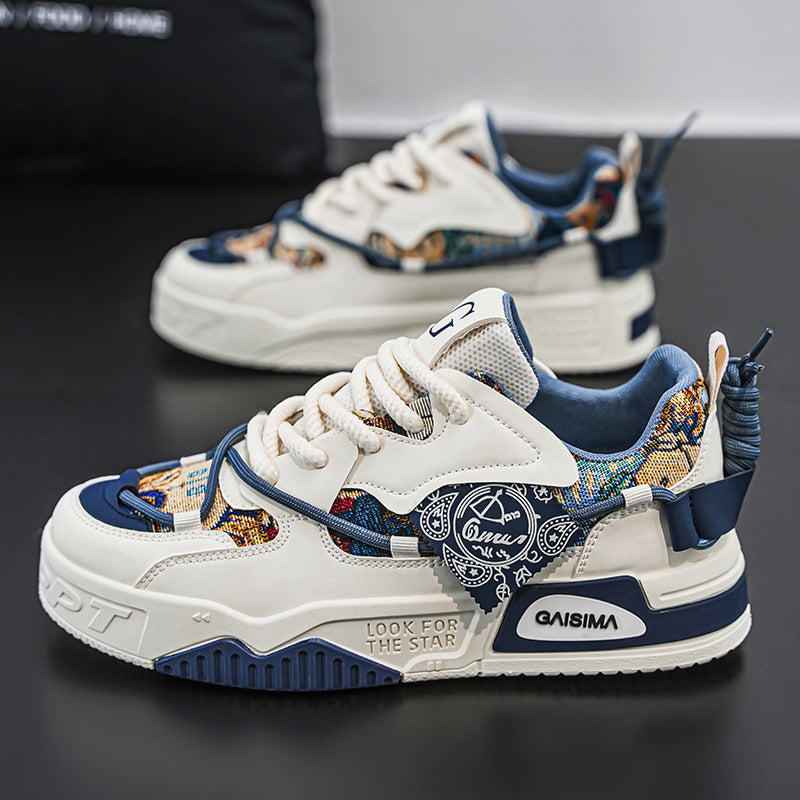 Men’s Casual Shoes – New Thick-Soled Non-Slip Versatile Sneakers