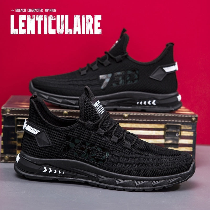 Men’s Fashion Casual Flying Woven Sneakers