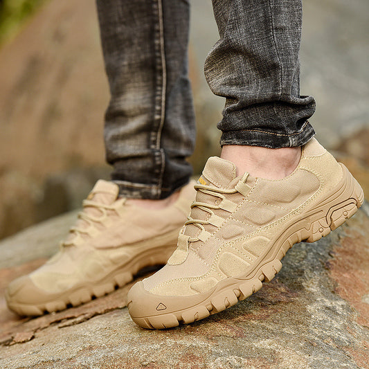 Men’s Non-slip Hiking Shoes – Breathable Wearable Sports & Travel Sneakers