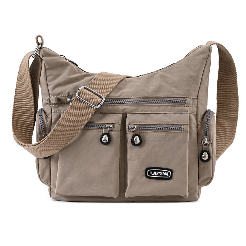 Women’s Waterproof Shoulder Bag – Multi-Pocket Crossbody Bag