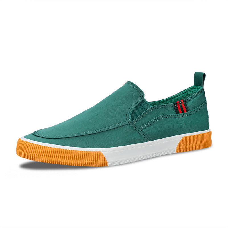 Men’s Plus Size Casual Shoes – Lightweight Breathable Linen Canvas Sneakers