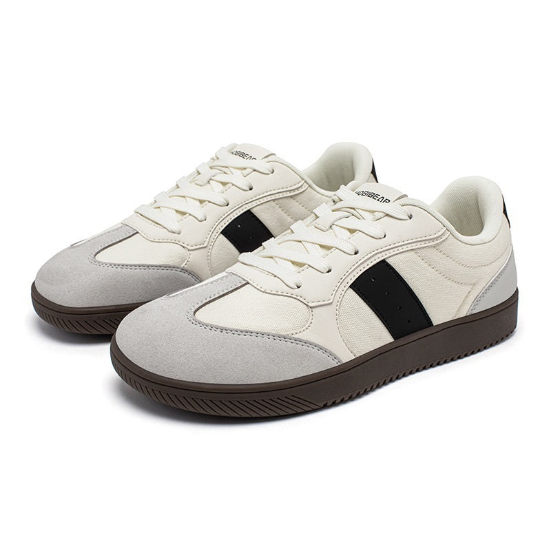 Men’s Retro German Wide Toe Trainers – Classic Casual Sports Shoes