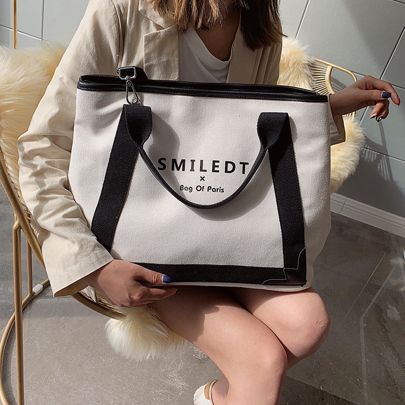 Women’s Messenger Bag – One-Shoulder Large Capacity Travel Tote