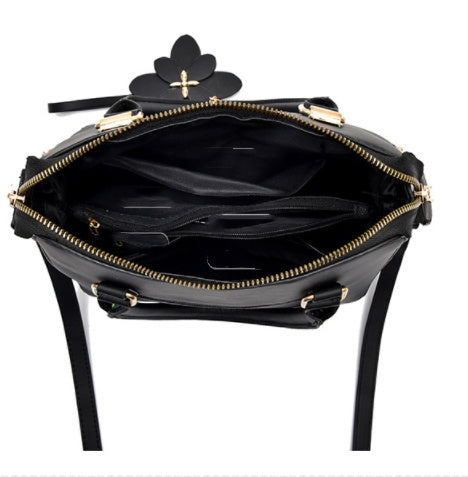 Stylish Women’s Floral Embroidery Messenger & Shoulder Bag