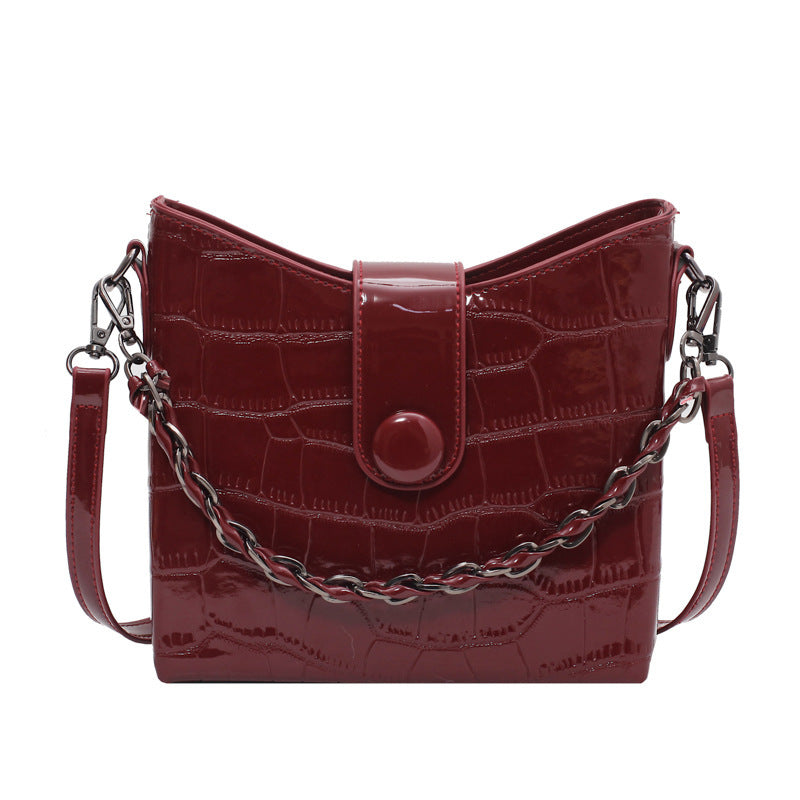 Casual PU Leather Bag | Lightweight Dumpling Style Portable Crossbody