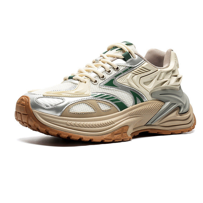 Men’s Casual Jogging Shoes – Retro Breathable Sports Sneakers