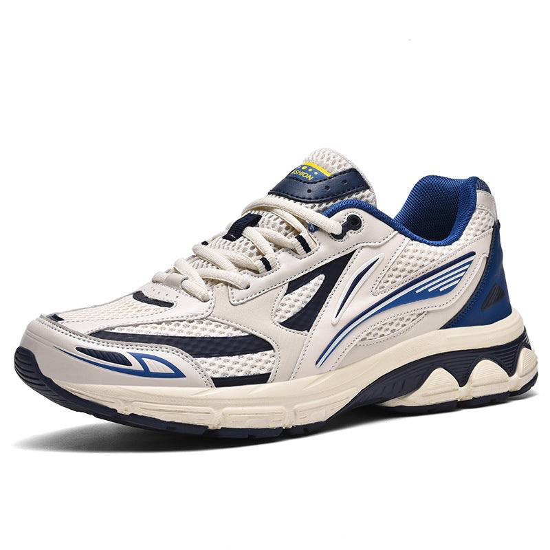 Men’s Flying Woven Sneakers – Breathable Height Increasing Soft Fashion Sports Shoes