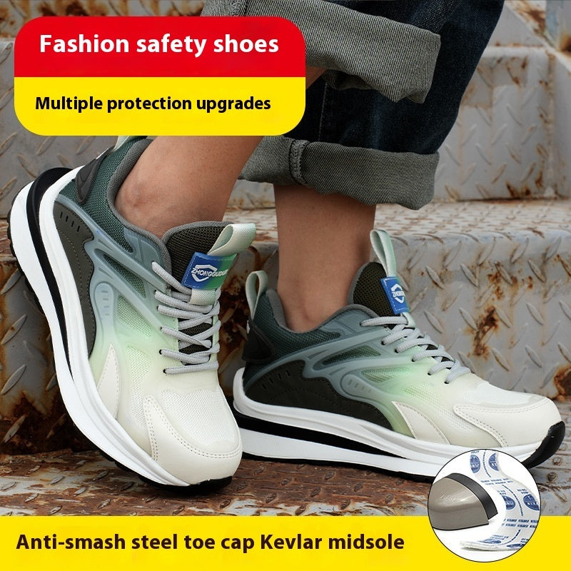 Men’s Lightweight Safety Shoes – Wear-Resistant & Non-Slip