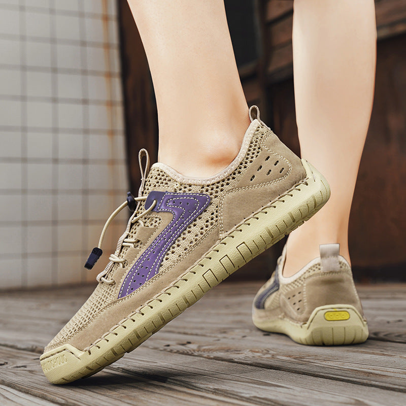 Men’s Breathable Mesh Sneakers – Sports Casual Shoes