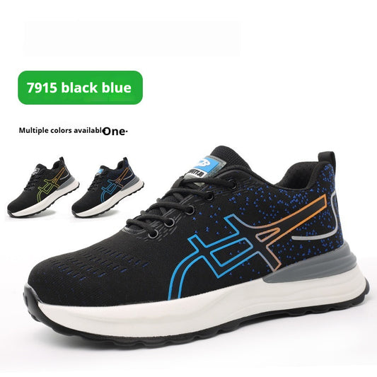 Men’s Steel Toe Safety Shoes – Breathable Anti-Smash & Puncture Design