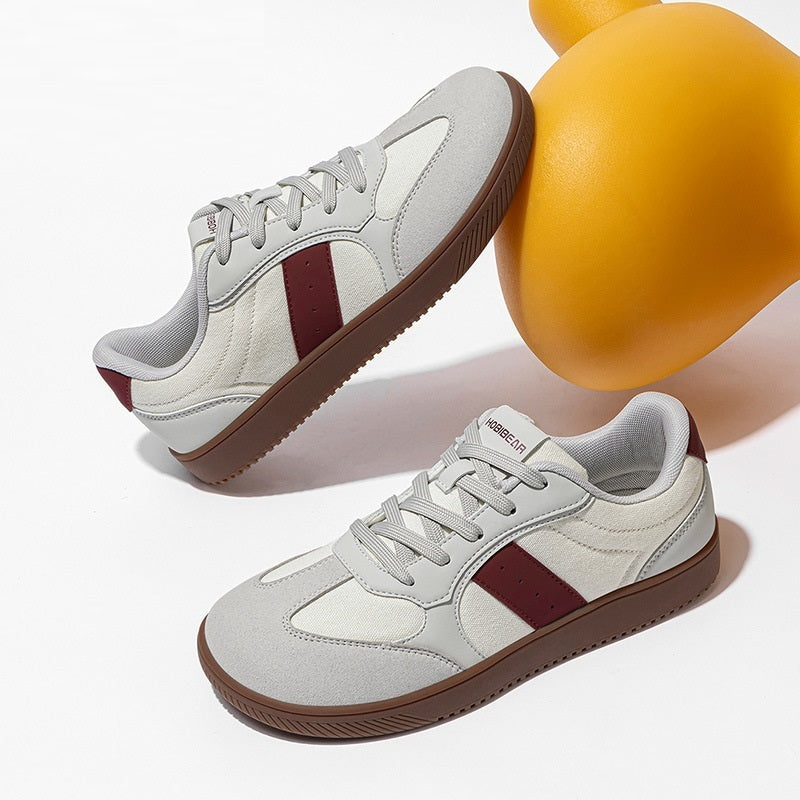 Men’s Retro German Wide Toe Trainers – Classic Casual Sports Shoes