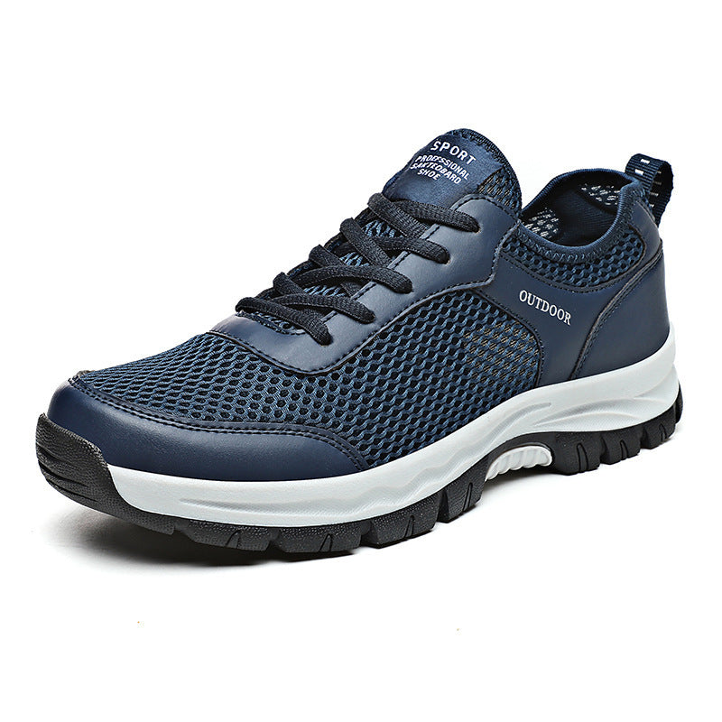 Men’s Mesh Sneakers – Extra Large Sizes 39–48, Lightweight & Breathable