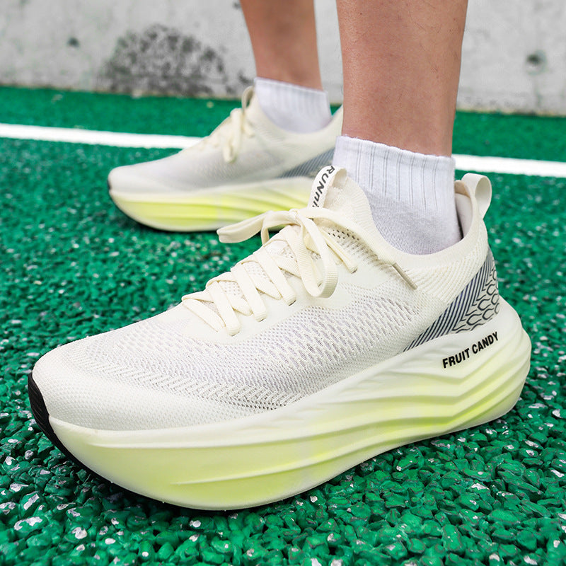 Summer Road Running Shoes – Breathable Mesh, Shock Absorption & Lightweight Sneakers