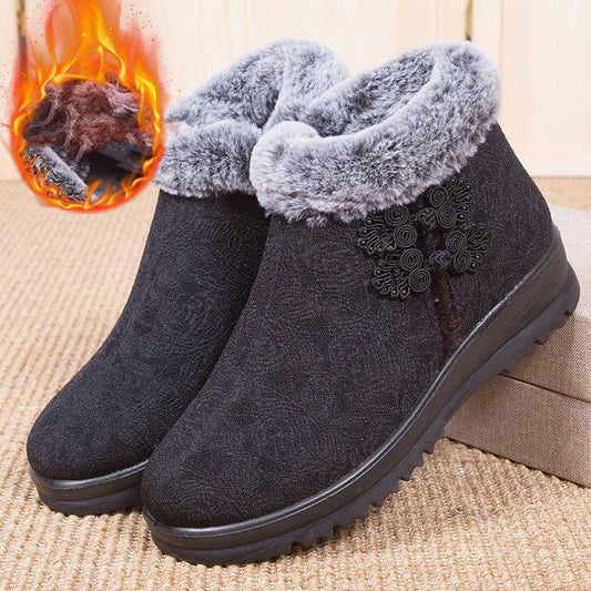 Elderly Snow Boots Winter Old Beijing Cloth Shoes Women