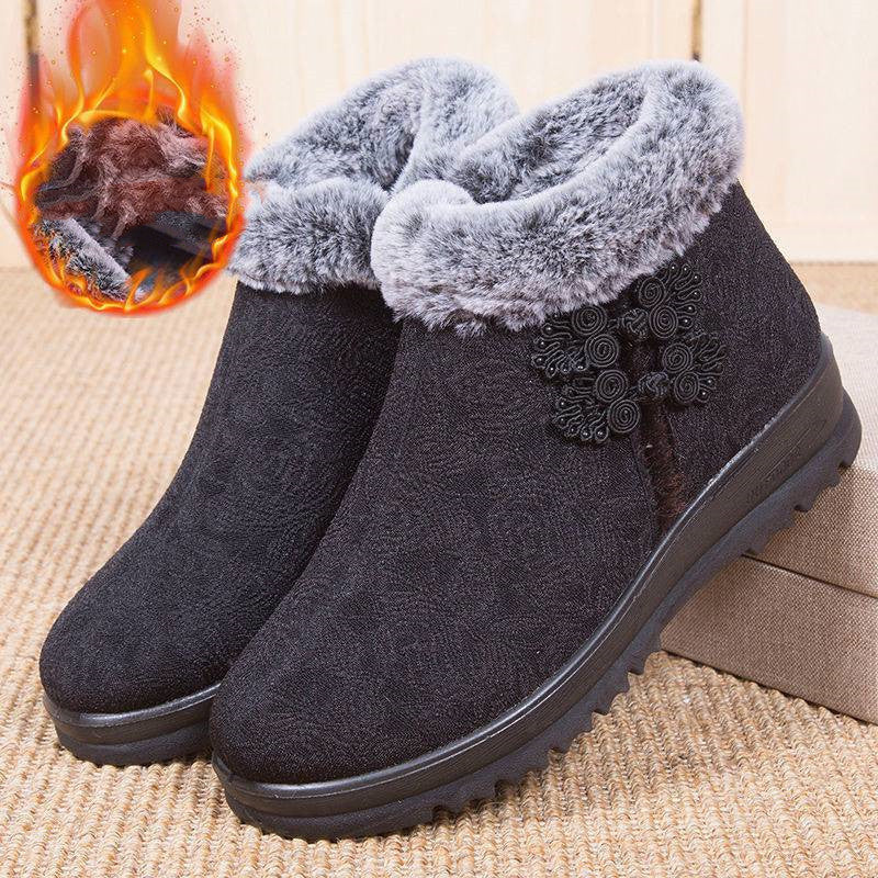Elderly Snow Boots Winter Old Beijing Cloth Shoes Women