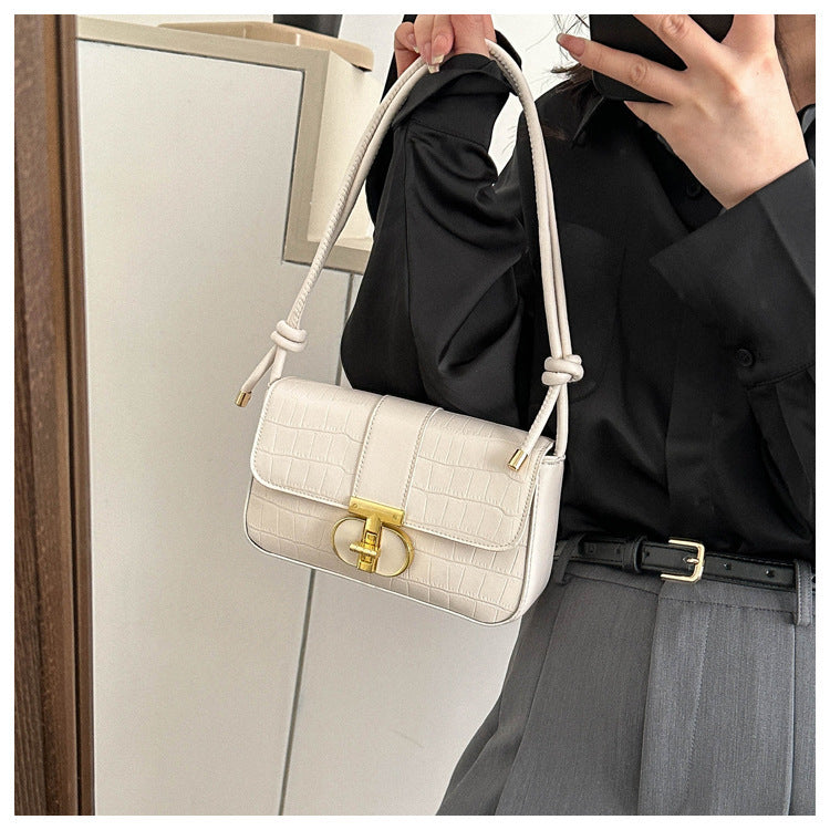 Women’s Retro Handbag – New Simple Small Square Hand-Carry Bag