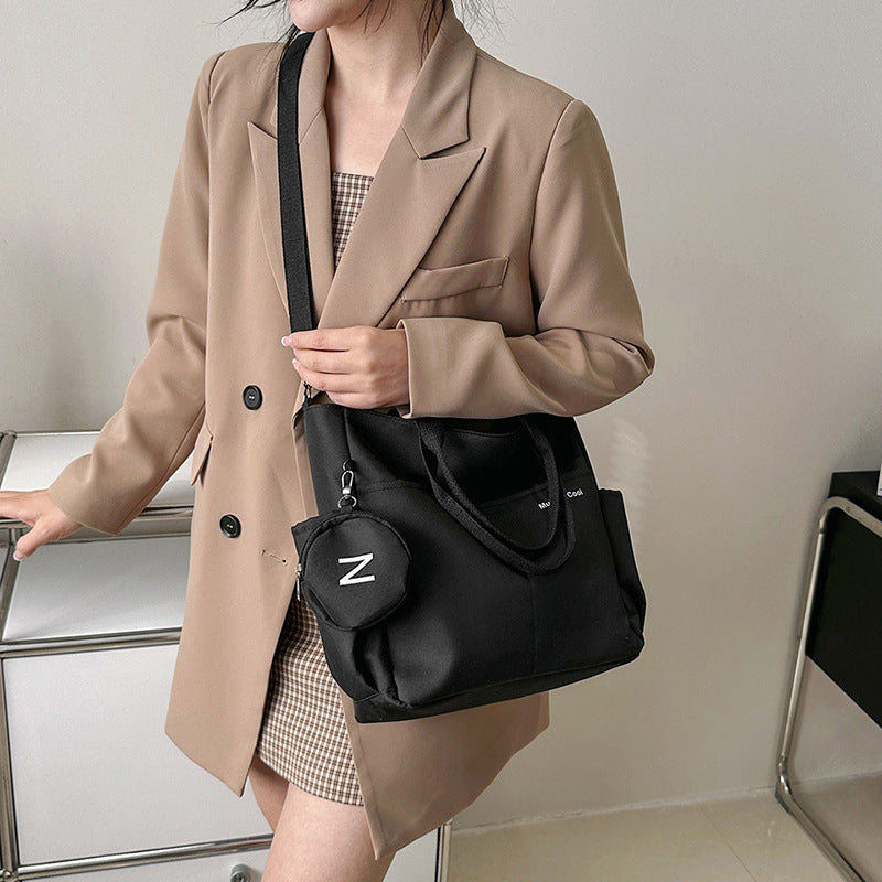 Women’s Canvas Crossbody Bag – Shoulder Tote & Messenger Handbag 2024