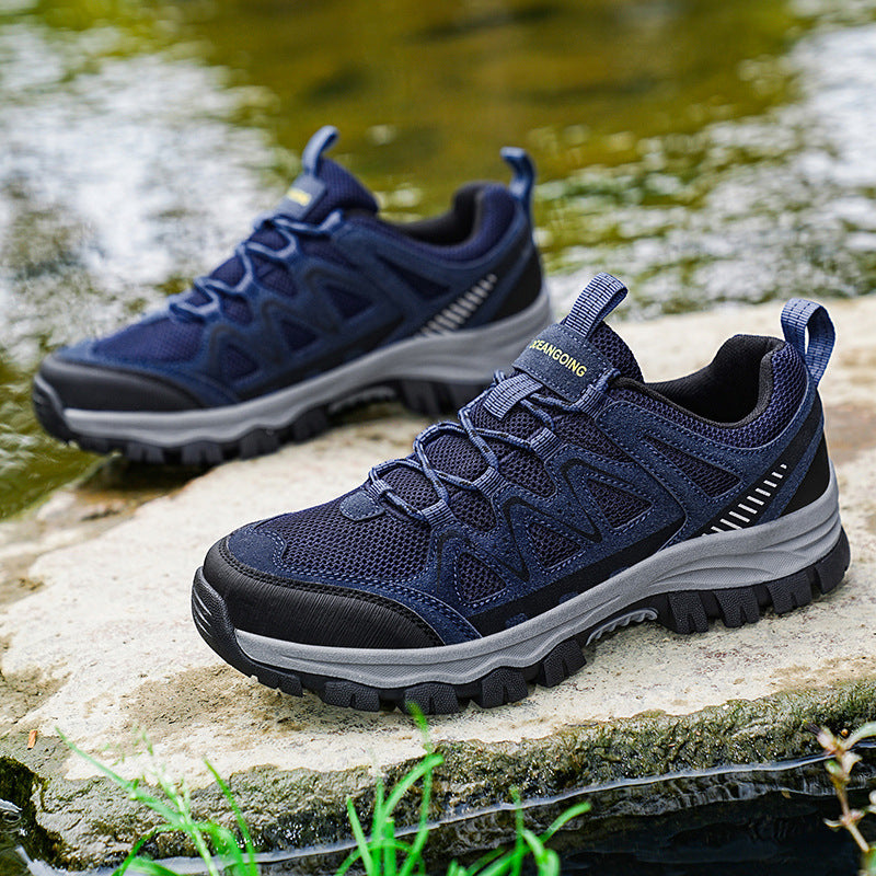 Men’s Hiking Shoes – Wear-resistant Outdoor Camping & Running Sneakers